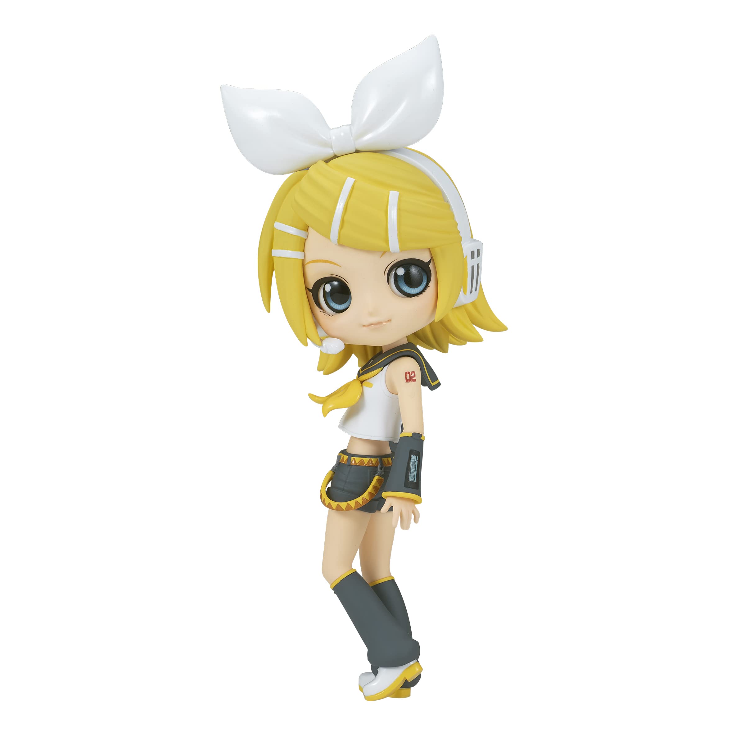 Banpresto - Kagamine Rin/Len - Kagamine Rin (Ver A), Bandai Spirits Q Figura Posket Banpresto - Kagamine Rin/Len - Kagamine Rin (Ver A), Bandai Spirits Q Figura Posket
